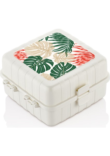 Qlux Beslenme Kabı Bpa Içermez Okul Kamp Piknik Beslenme Kabı L-00439