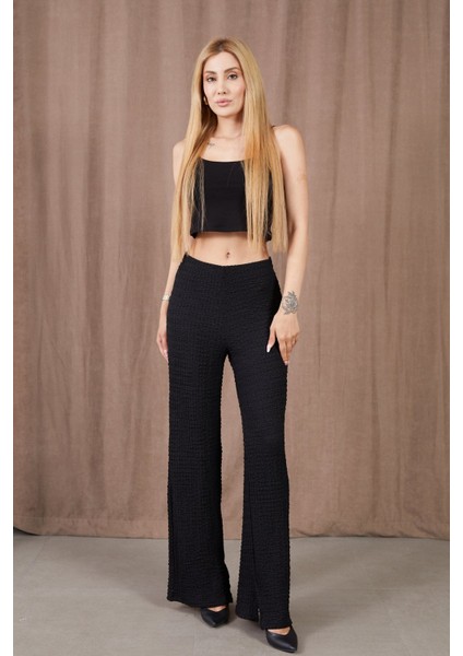 Kadın Bürümcük Kumaş Pantolon