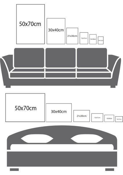Beyaz Çerçeveli 3’lü Tablo Seti, Baby & Amore – Pembe Tonlar, Yatak Odası Set No: 30001