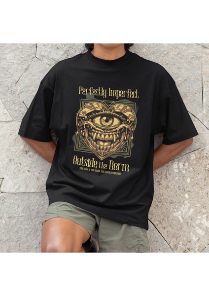 Perfectly Imperfect – Outside The Norm Unisex Oversize Tişört