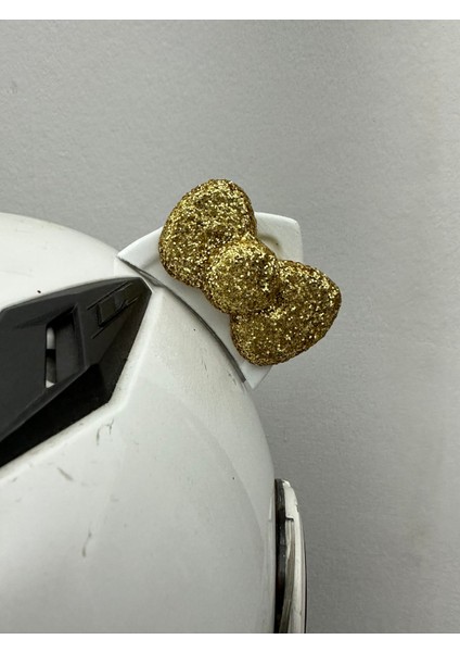 Motor & Motosiklet Gold Fiyonklu Beyaz Kedi Kulak Kask Dış Aksesuarı indirimleri