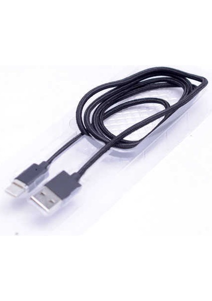 Siyah Type-C Mıknatıslı USB Kablo