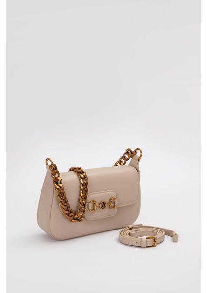 A.vizon Geniş Zincir Aksesuarlı Omuz Çantası fiyatları