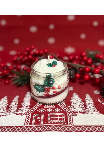 Red Peace Candle Paçuli-Amber Kokulu 280 Gram Doğal Soya Mumu - El Yapımı fiyatları