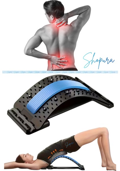 Bel ve Sırt Esnetme Egzersizleri Için Hafif ve Kullanışlı Alet