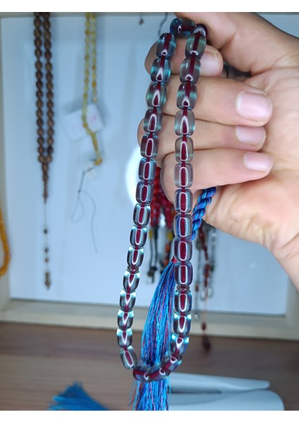 Örgü Püskül Tasarım Ateş Tesbih modelleri