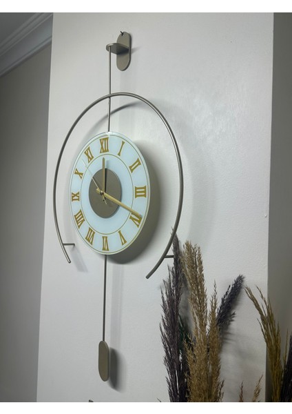 ' Gold Roma ' Dekoratif Duvar Saati