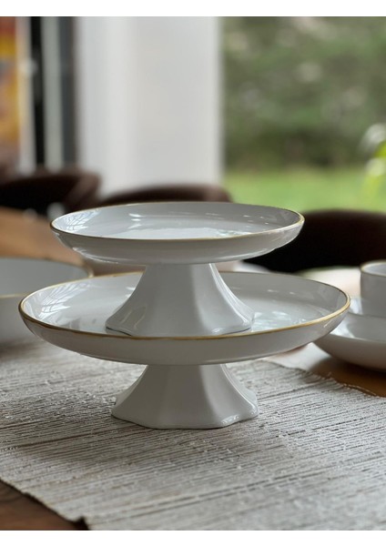 Altın Yaldızlı Yemek Takımı Parçalı Meggdecor