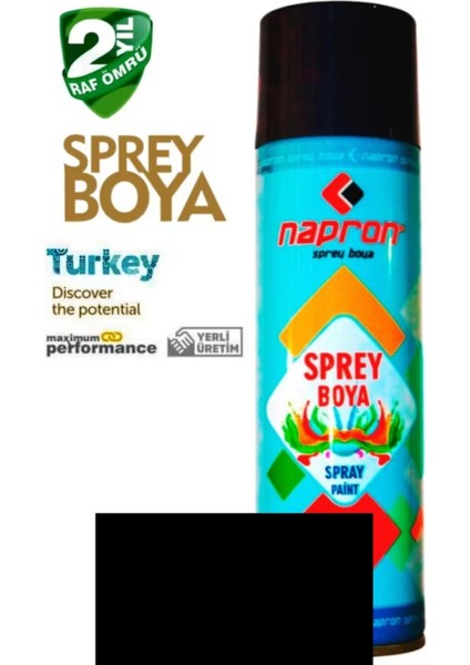 Siyah Sprey Boya 200ML
