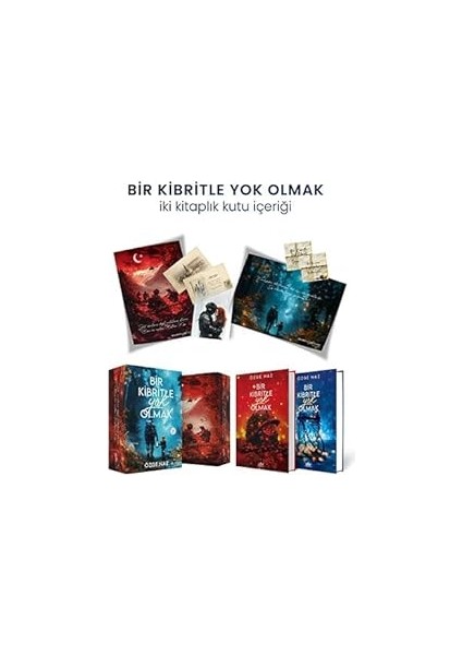 Bir Kibritle Yok Olmak Iki Kitap Set (Hediyeli Özel Kutu - Ciltli) + Senaryo Yazarları Için Psikoloji