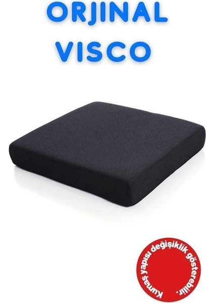 Yumuşak ve Konforlu Kare Visco Oturma Minderi, Araç Içi Rahatlık Sağlayıcı fiyatları