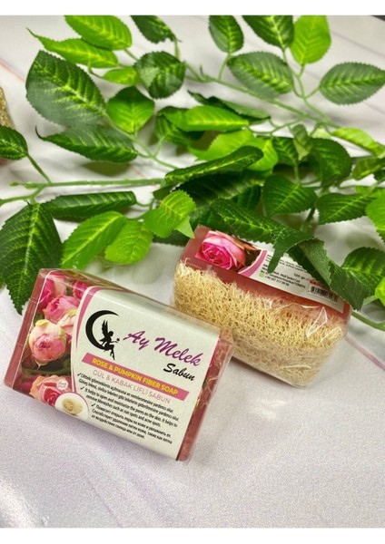 Sabun Doğal Kabak Lifli Gül Sabunu modelleri