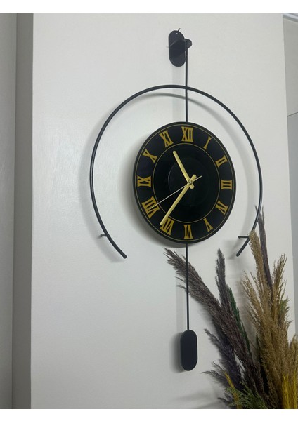' Black Roma ' Dekoratif Duvar Saati