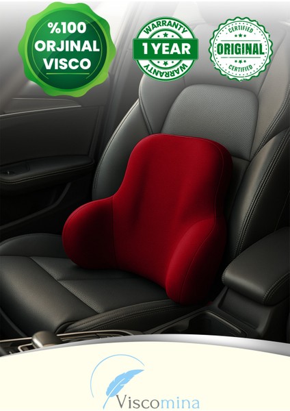 Ortopedik Visco Bel Desteği, Sürüş Konforunu Artıran Sırt Minderi