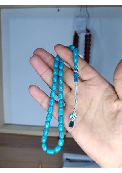 Bakır Kazaz Püsküllü Sıkma ve Ateş Kehribarı