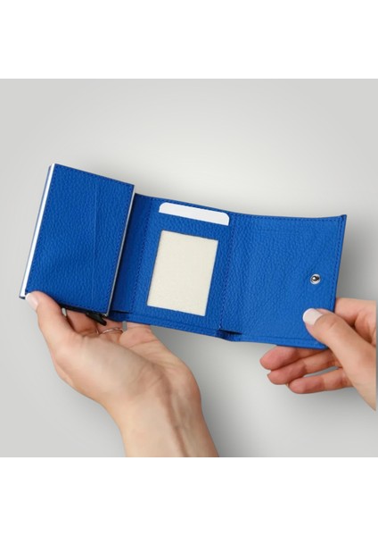 Mekanizmalı Deri Cüzdan - Retro 2660 (10X8CM Kompakt Tasarım) modelleri