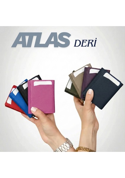 Mekanizmalı Deri Cüzdan - Retro 2660 (10X8CM Kompakt Tasarım) fırsatları