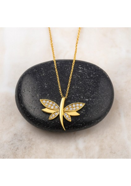 14 Ayar Altın Yusufçuk Şans Kolye indirimleri