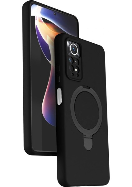 Note 12 4g Regal Standlı Kapak - Siyah