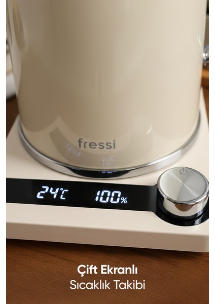 Dijital Standlı Çay Makinesi 2 In 1 Çelik Su Isıtıcı FR-CM26 Lavena fırsatları