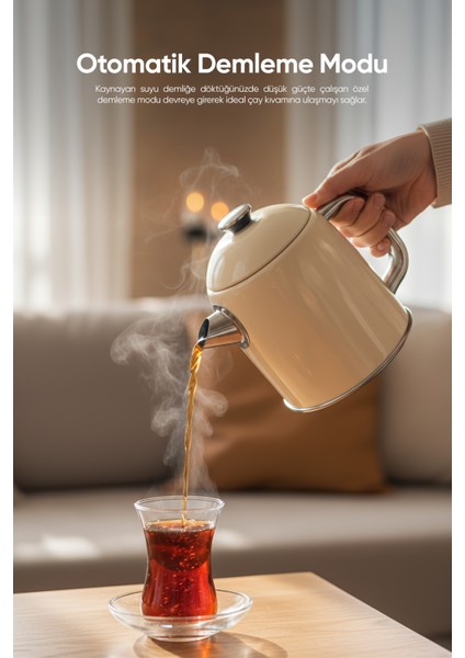 Dijital Standlı Çay Makinesi 2 In 1 Çelik Su Isıtıcı FR-CM26 Lavena indirimleri