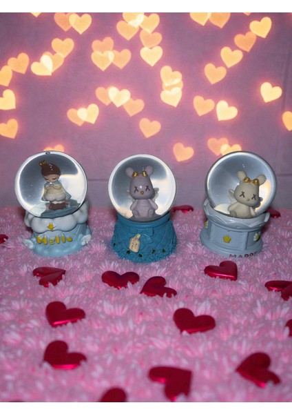 Küçük Boy Pilli Işıklı Kar Küresi – Işıklı, Dekoratif, Hediye Seçeneği fırsatları