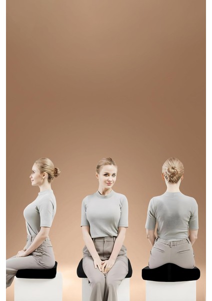 Konforlu Hemoroid Destek Yastığı 38X44X7 Cm, Rahat Oturma Çözümü fiyatları