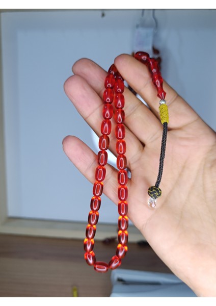 Bakır Kazaz Püsküllü Sıkma ve Ateş Kehribarı