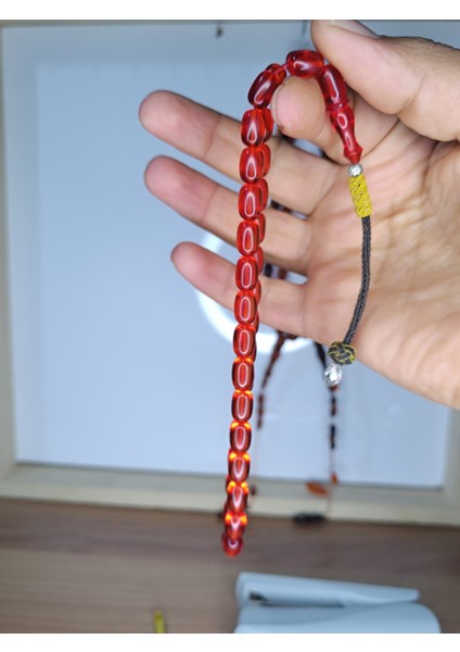 Bakır Kazaz Püsküllü Sıkma ve Ateş Kehribarı fiyatları