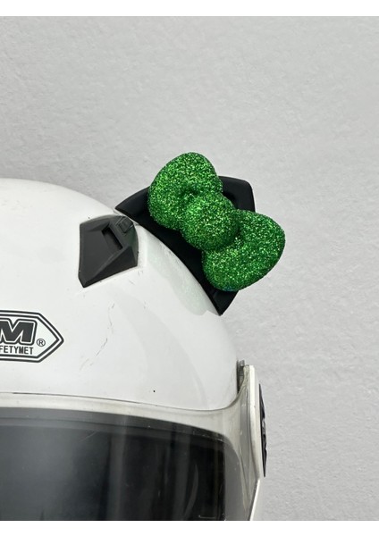 Motor & Motosiklet Yeşil Fiyonklu Siyah Kedi Kulak Kask Dış Aksesuarı indirimleri
