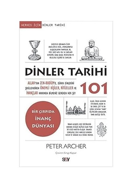 Dinler Tarihi 101: Allah’tan Zen-Budizm’e, Dünya Dinlerini Şekillendiren Önemli Kişiler, Ritüeller ve Inançlar Hakk
