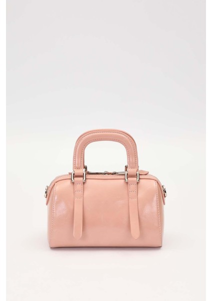 Pembe Charm Aksesuarlı El Çantası fırsatları