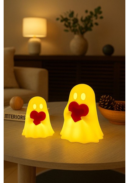 Kalpli Hayalet Figürü 2’li Pilli Mum Ile Kullanım Romantik Ev Dekorasyonu Hediye Alternatifi modelleri