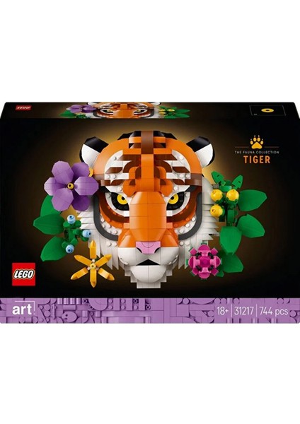 LEGO Art Fauna Koleksiyonu Kaplan 31217 fırsatları