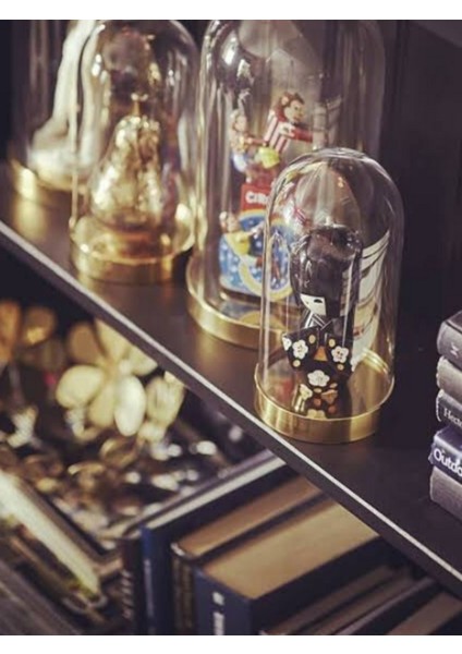 LED Işıklı Gold Ters Fanus 3 Metre Peri Tel Gün Işığı Gold Teraryum Dekoratif Organizasyon Süsleme modelleri