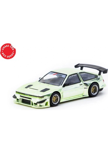 Tarmac Works 1/64 Toyota Sprinter Trueno AE86 Widebody Green - Designed By Jon Sibal modelleri