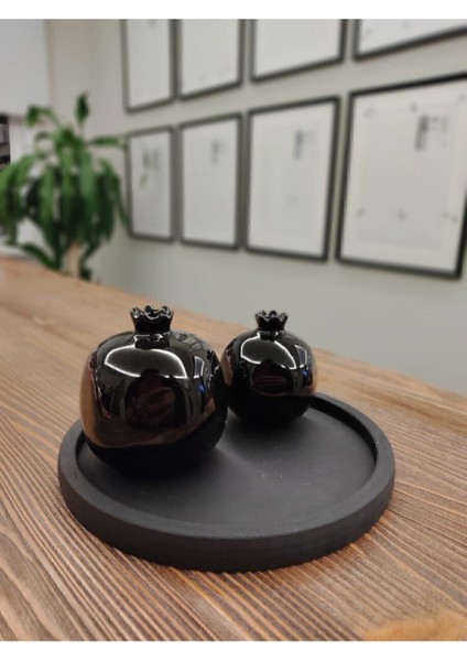 Perfingo Dekoratif Beton Sunumluk Tepsi Oval/yuvarlak modelleri