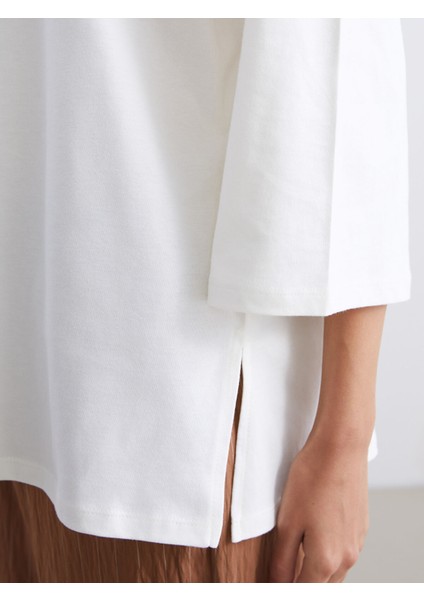 Yeni Sezon Bisiklet Yaka Kadın Tunik modelleri