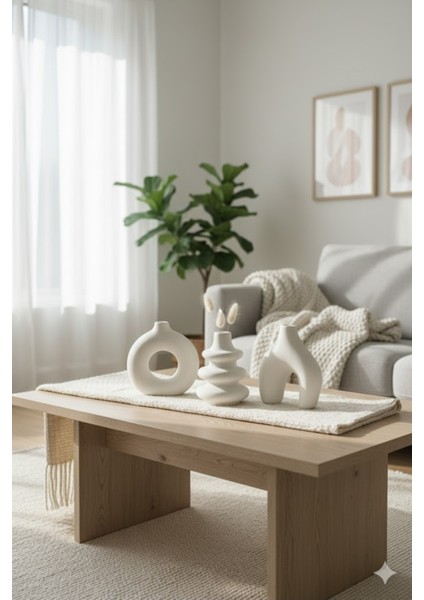 Minimal Vazo Üçlü Set Bohem modelleri