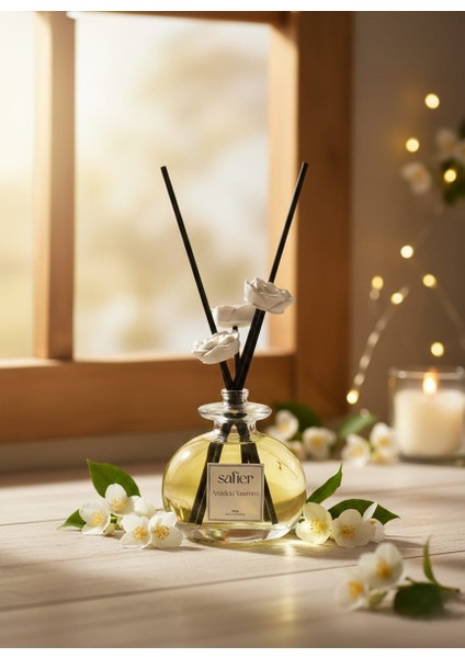 Yasemin Çiçeği Seramik Taş Çiçekli Çubuklu Oda Kokusu Anadolu Yasemini 80 ml fiyatları