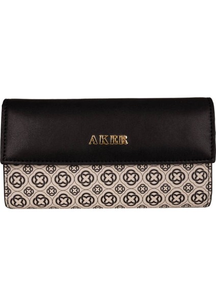 Siyah Beyaz Cüzdan CNT20164