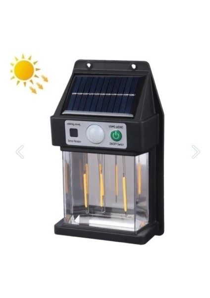 Güneş Enerjili Hareket Sensörlü Duvar Lambası fırsatları