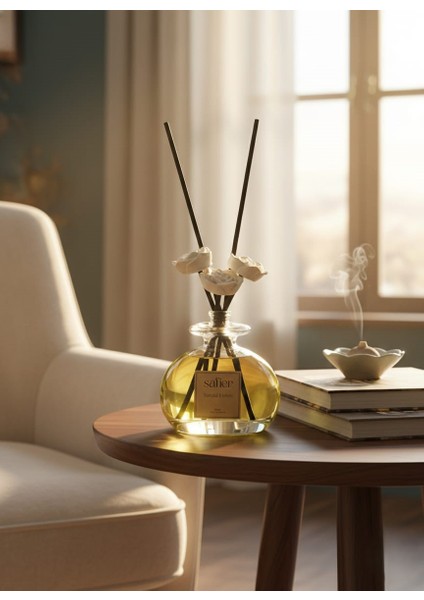 Sandal Ağacı Seramik Taş Çiçekli Çubuklu Oda Kokusu Sandal Esintisi 80 ml fiyatları