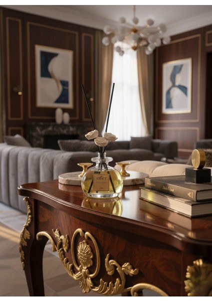 Sandal Ağacı Seramik Taş Çiçekli Çubuklu Oda Kokusu Sandal Esintisi 80 ml fırsatları