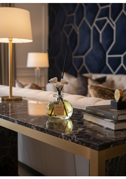 Sandal Ağacı Seramik Taş Çiçekli Çubuklu Oda Kokusu Sandal Esintisi 80 ml indirimleri