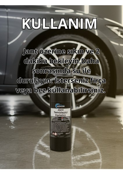 Jant Temizleyici Sprey - Premium Balata Tozu ve Demir Tozu Temizleme Spreyi 500ML fiyatları