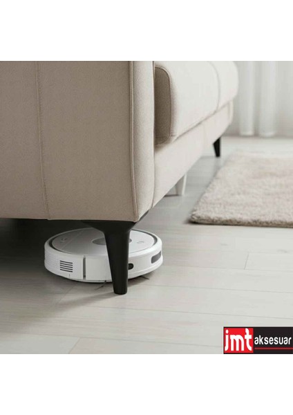 Aspen 15 cm (12 'li Set) Siyah Mobilya Kanepe Koltuk Baza Dolap Tv Ünitesi Yatak Odası Konsol Ayağı modelleri