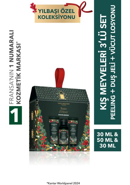 Yılbaşı Kış Meyveleri 3'lü SET-68646