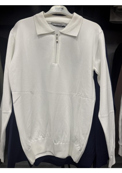 Merserize Fermuarlı Polo Yaka Tişört fiyatları