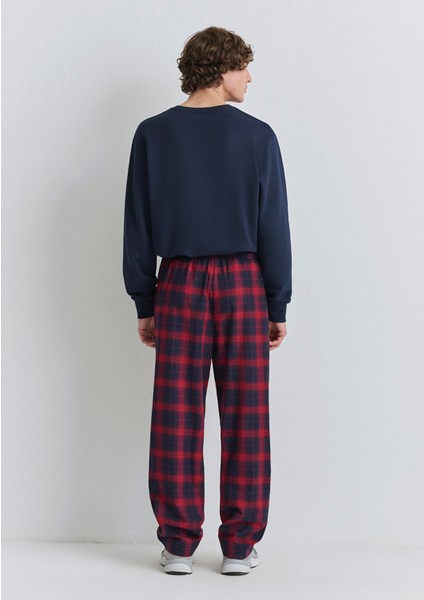 Yılbaşı Temalı Ekose Pantolon 0010570-84538 fırsatları